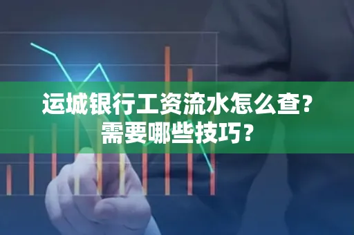 运城银行工资流水怎么查?需要哪些技巧?