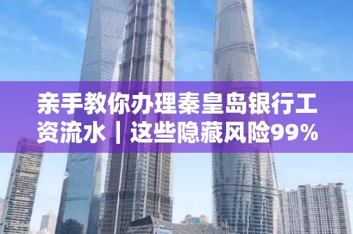 亲手教你办理秦皇岛银行工资流水|这些隐藏风险99%的人都忽略了