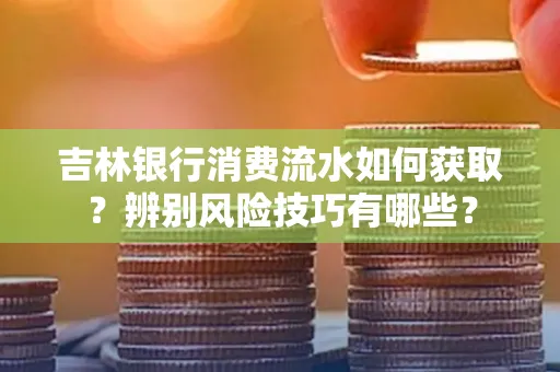 吉林银行消费流水如何获取?辨别风险技巧有哪些?