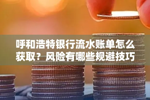 呼和浩特银行流水账单怎么获取?风险有哪些规避技巧!