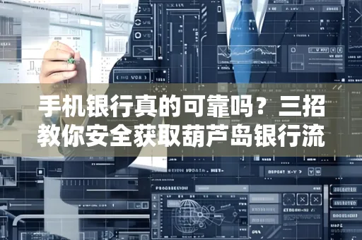 手机银行真的可靠吗?三招教你安全获取葫芦岛银行流水凭证